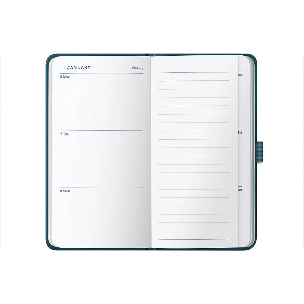 2025 Slim Diary | Pine Green