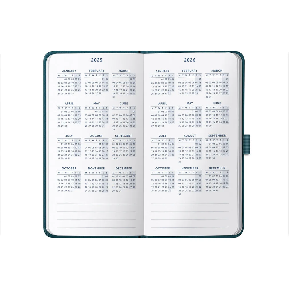 2025 Slim Diary | Pine Green