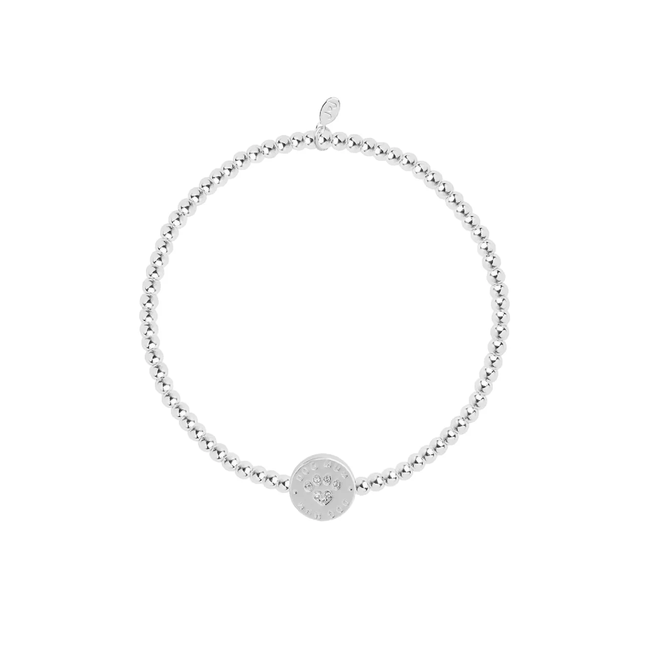 A Little 'Dog Mum' Bracelet | Silver Plated