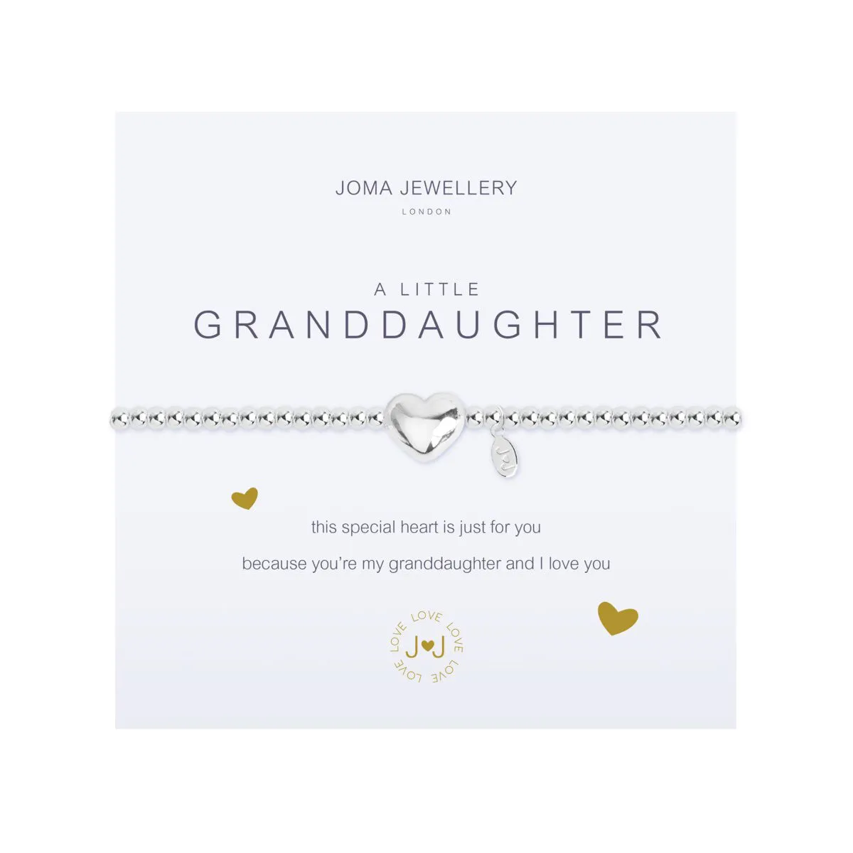 A Little 'Granddaughter' Bracelet | Silver Plated