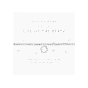 A Little 'Life of the Party' Bracelet | Silver Plated