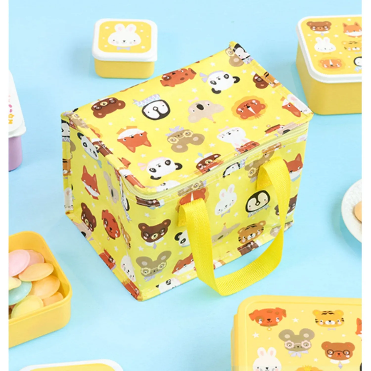 A Little Lovely Company Animal Friends Cooler Bag