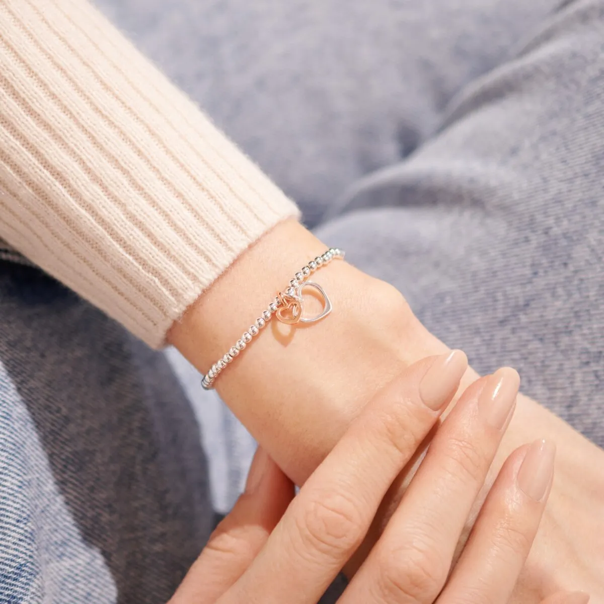 A Little 'Mum In A Million' Bracelet | Silver Plated