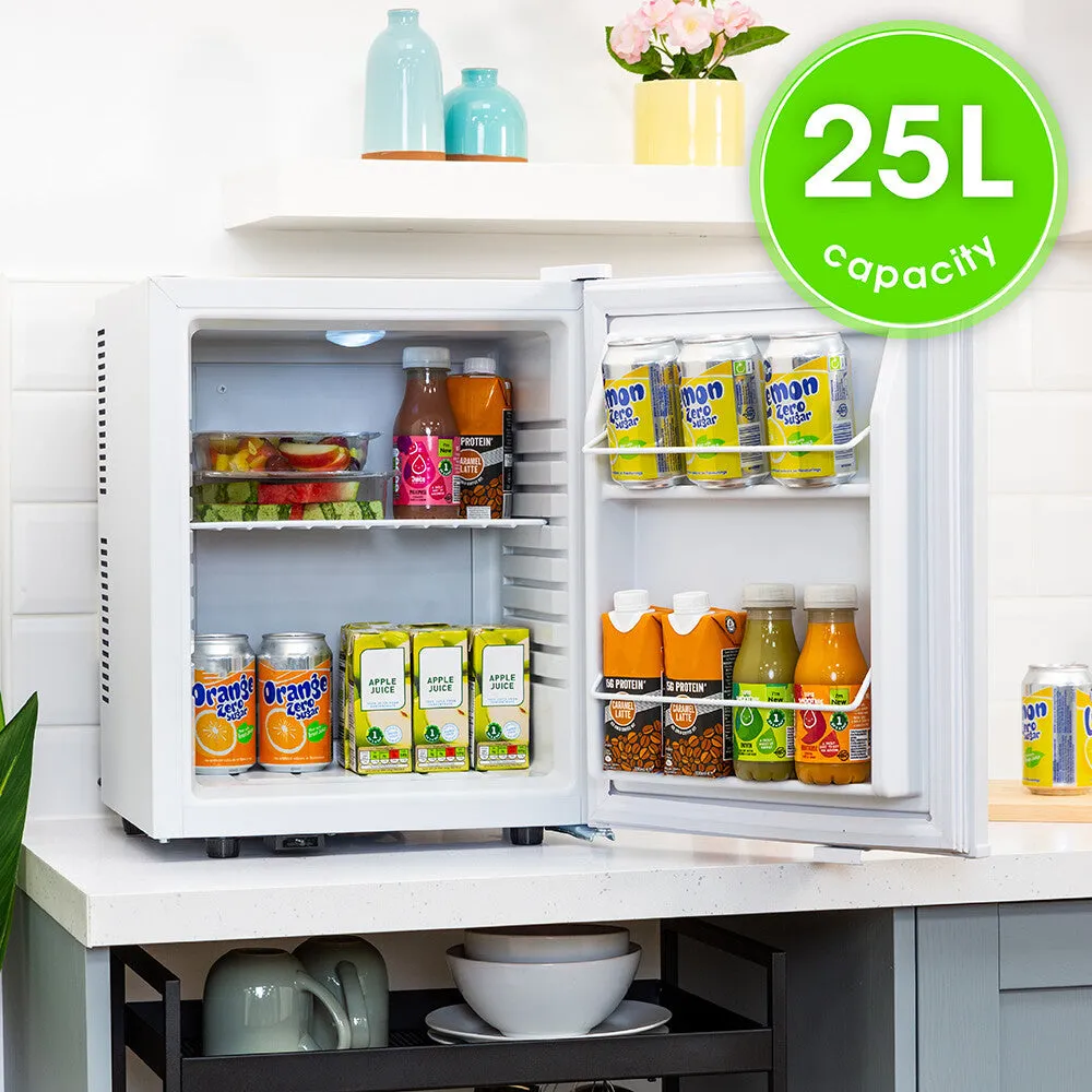 Abode A25THBC102W, 25L Quiet Cooler in White