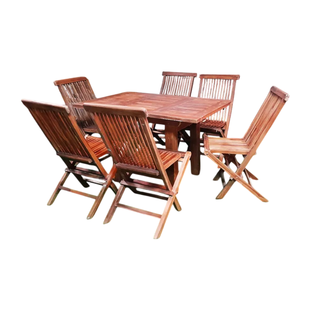 Abr Domino Outdoor Dining Set 7pcs