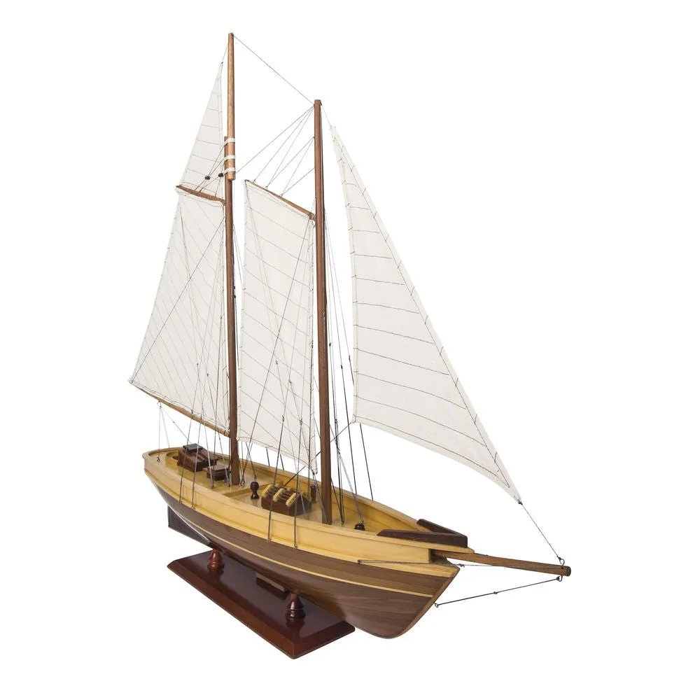 Authentic Models America Sailing Ship Model, Small