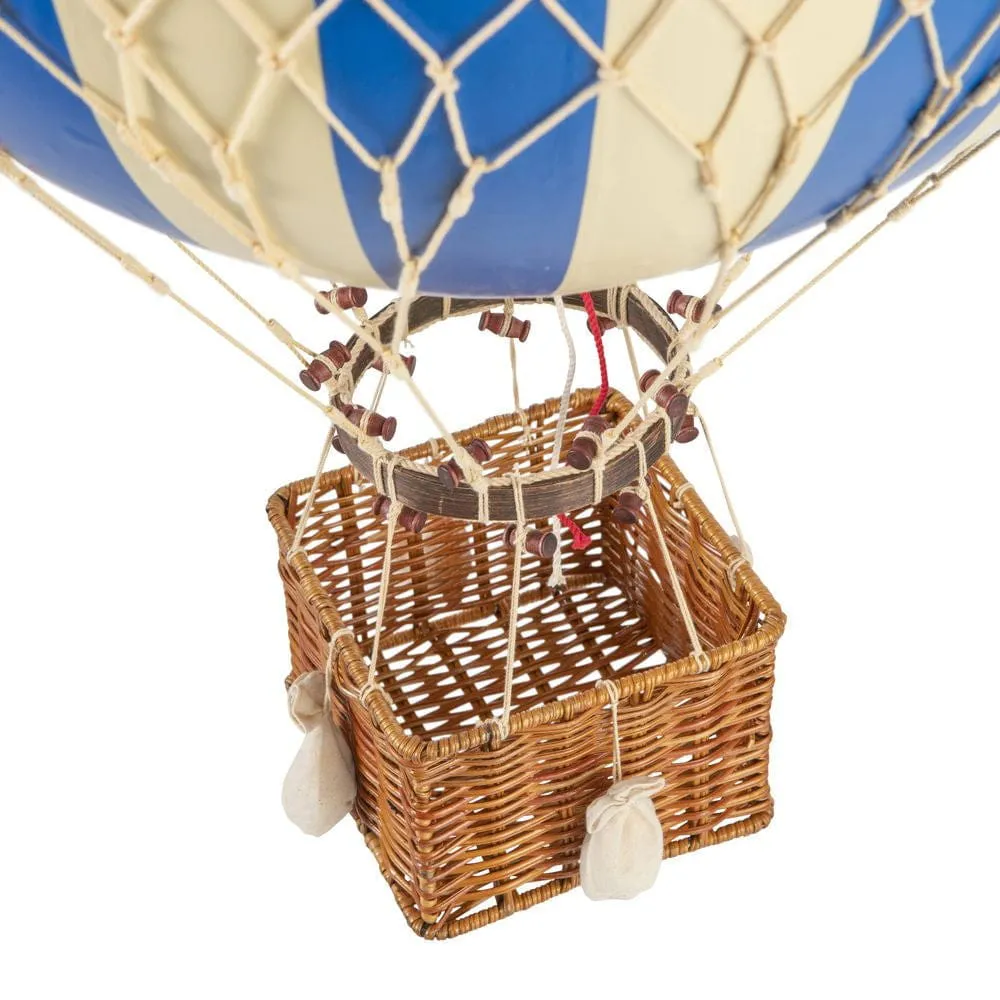Authentic Models Jules Verne Balloon Model, Blue, ø 42 Cm