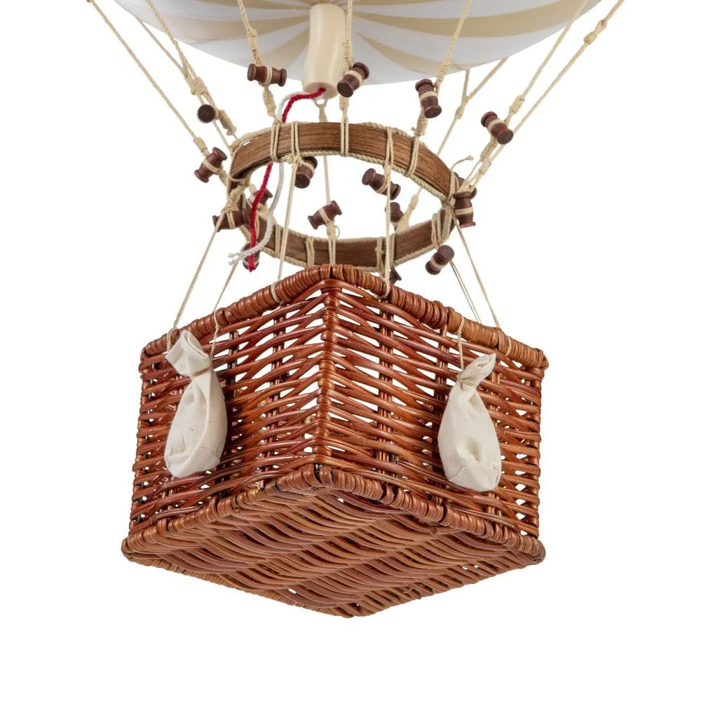 Authentic Models Jules Verne Balloon Model, White/Ivory, ø 42 Cm