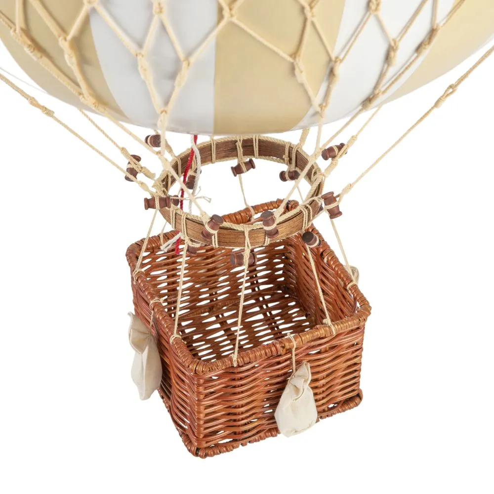 Authentic Models Jules Verne Balloon Model, White/Ivory, ø 42 Cm
