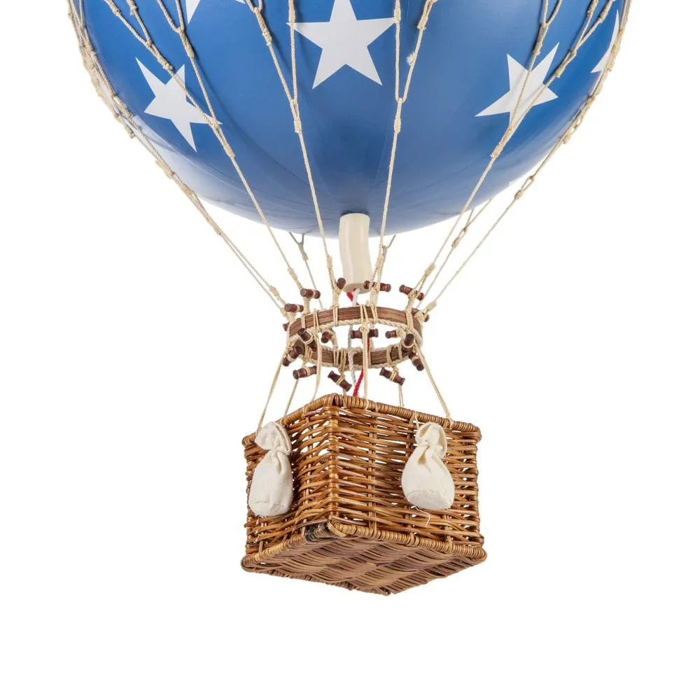 Authentic Models Royal Aero Balloon Model, Blue Stars, ø 32 Cm