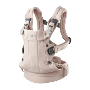BabyBjrn Harmony Woven Mlange - Light Pink