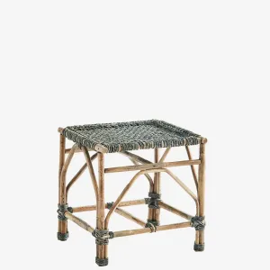 Bamboo Stool with Weaving