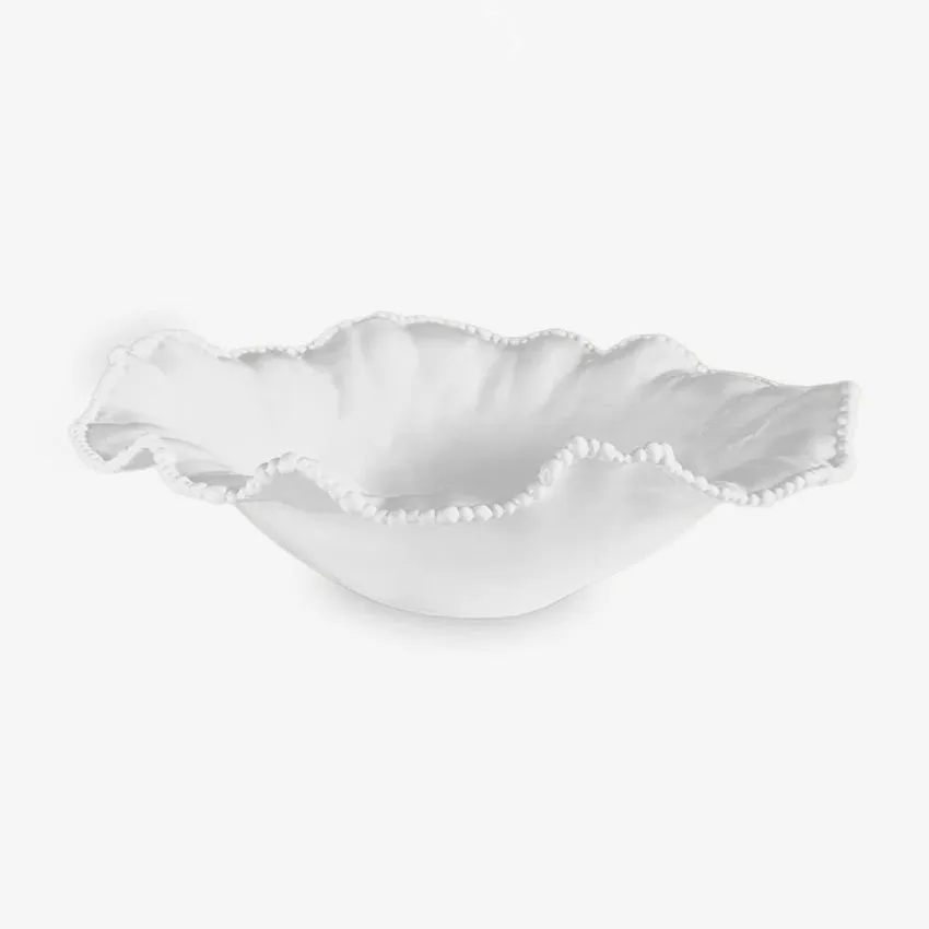 Beatriz Ball |  Vida Alegria Extra Large Round Centerpiece - White