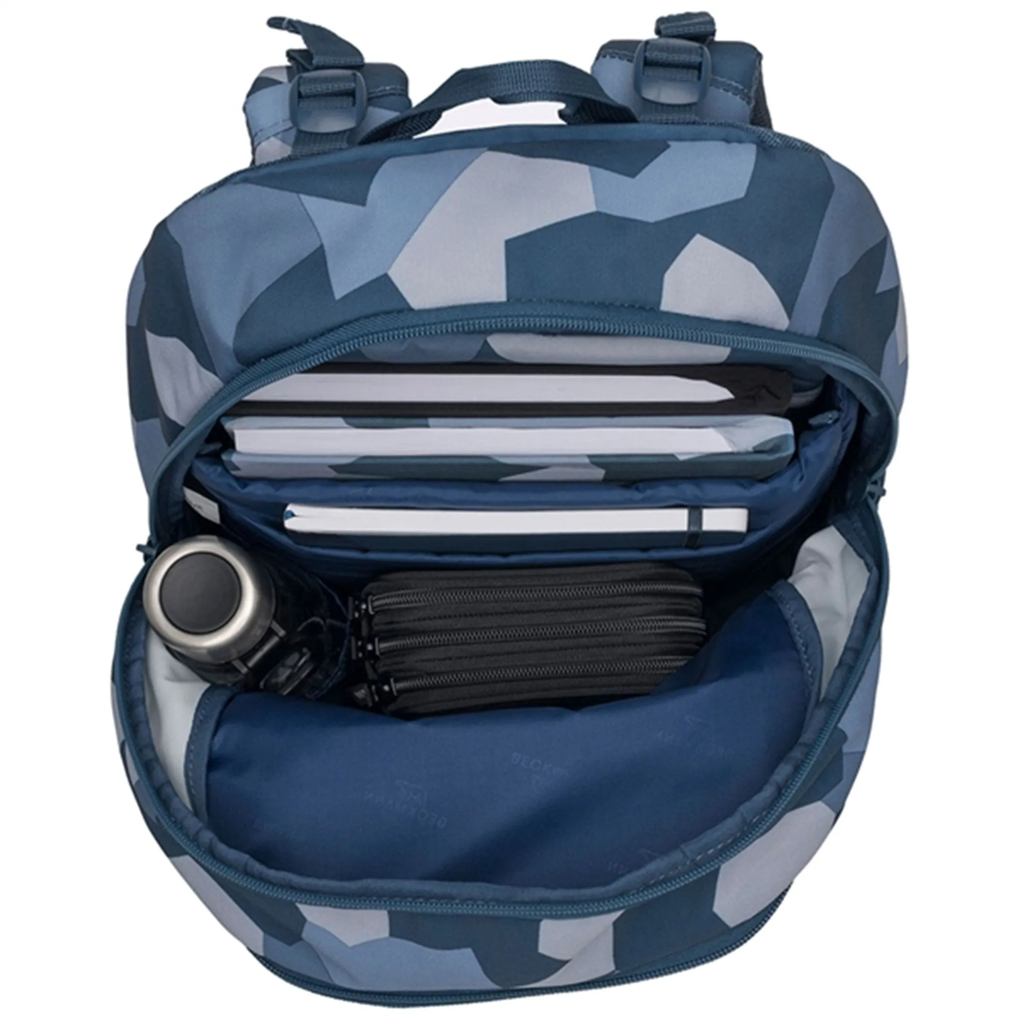 Beckmann Sport Junior Backpack Blue Camo