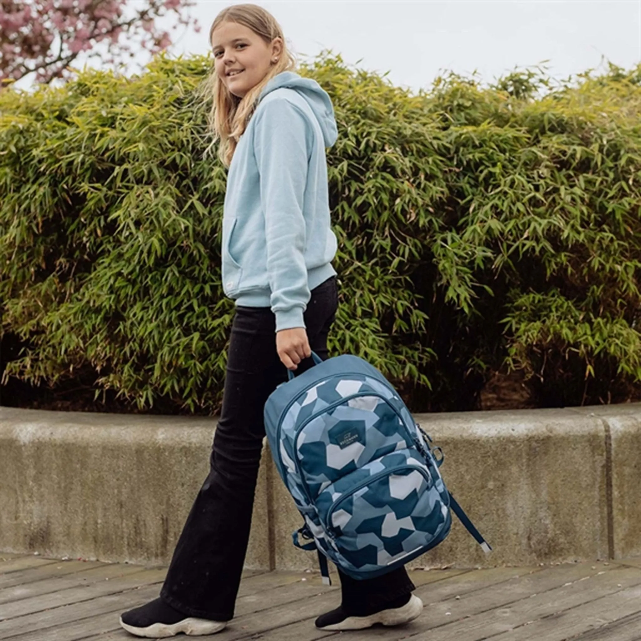 Beckmann Sport Junior Backpack Blue Camo