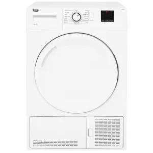 Beko 10kg Condenser Tumble Dryer with Sensor Programmes | DTBC10001W
