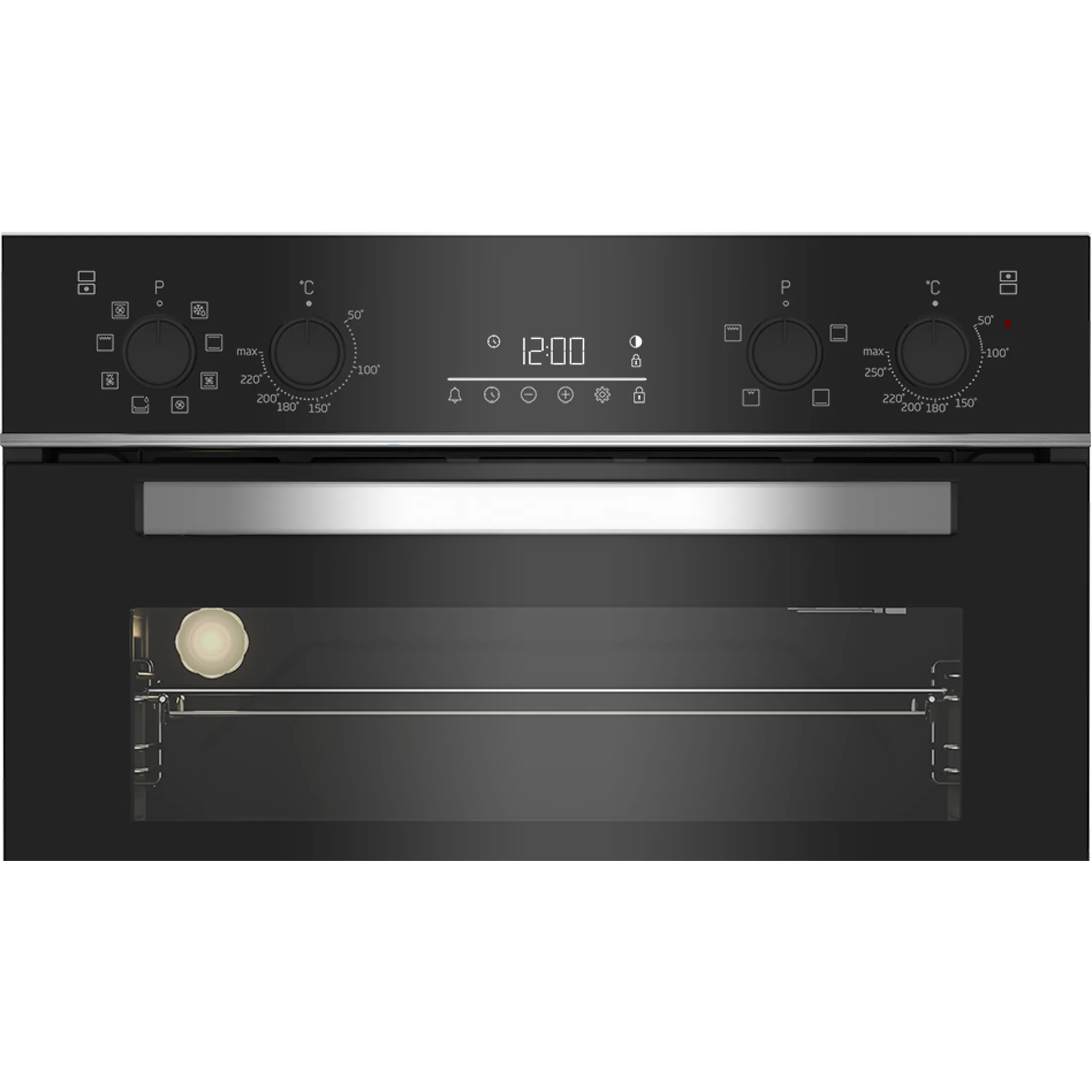 Beko 60cm Built-in High Specification RecycledNet Double Oven | BBDM243BOC