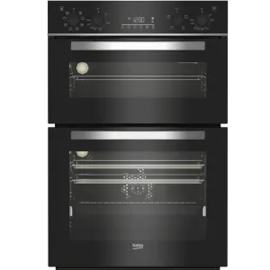 Beko 60cm Built-in High Specification RecycledNet Double Oven | BBDM243BOC