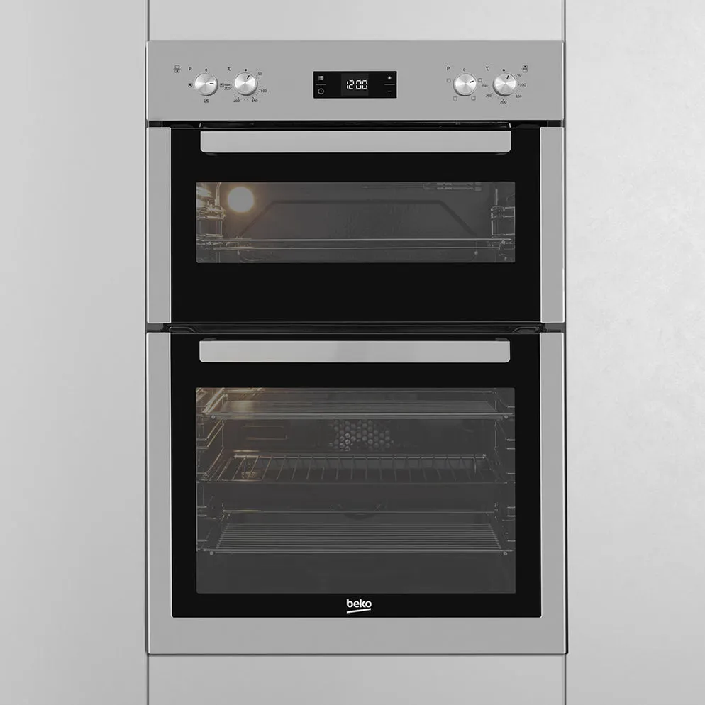 Beko 60cm Built-in RecycledNet High Specification Built-in Double Oven | BBDF26300X