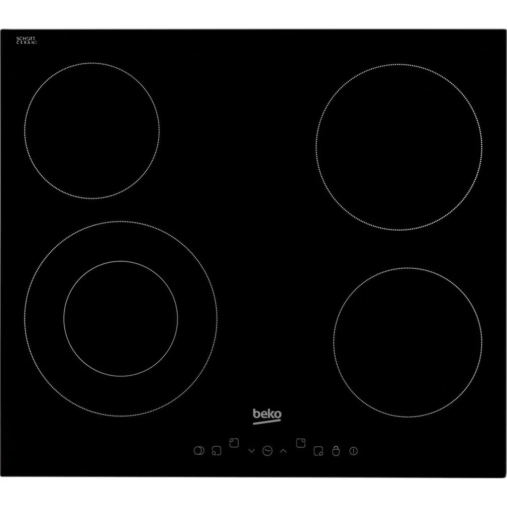 Beko 60cm Touch Control Ceramic Hob | HIC64402T