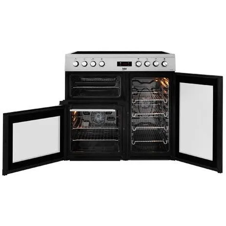 Beko 90cm Electric Range Cooker | KDVF90