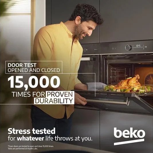 Beko Pro AeroPerfect AirFry Electric Pyrolytic Oven - Stainless Steel | BBIMA13301XMP