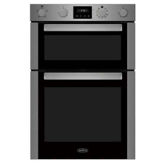 Belling Built-in Double Oven | BI904MFSTA