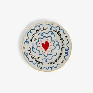 Bitossi Home | Il Frutto Della Passione Little Plate - Cuore