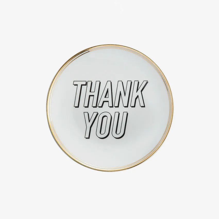 Bitossi Home | Thank You Flat Plate