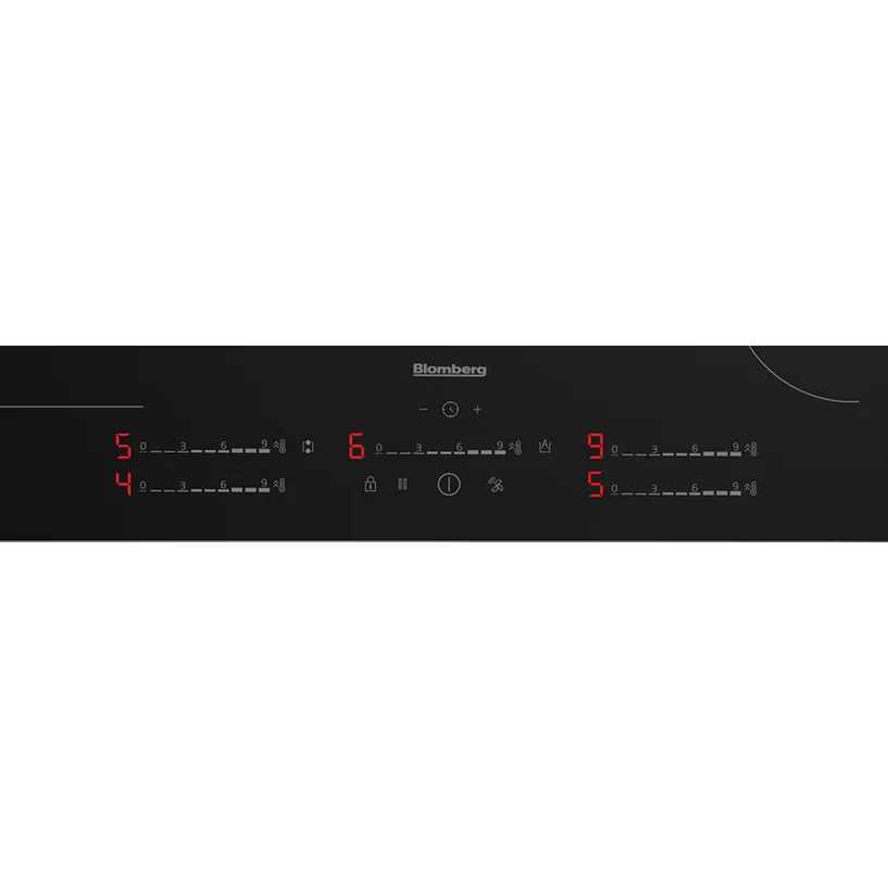 Blomberg 80cm 5 zones Cook Sensor Induction Hob Black | MIX55487N
