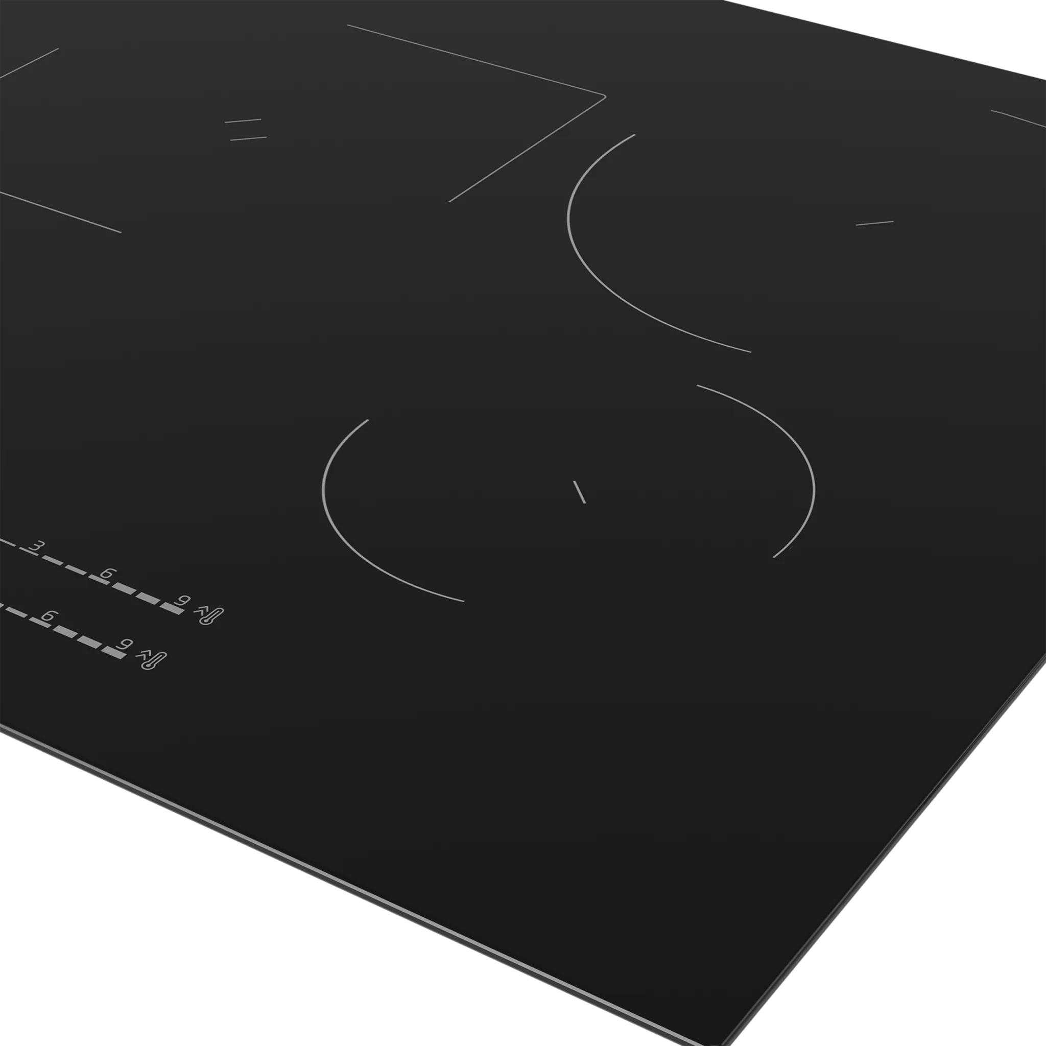 Blomberg 80cm 5 zones Cook Sensor Induction Hob Black | MIX55487N