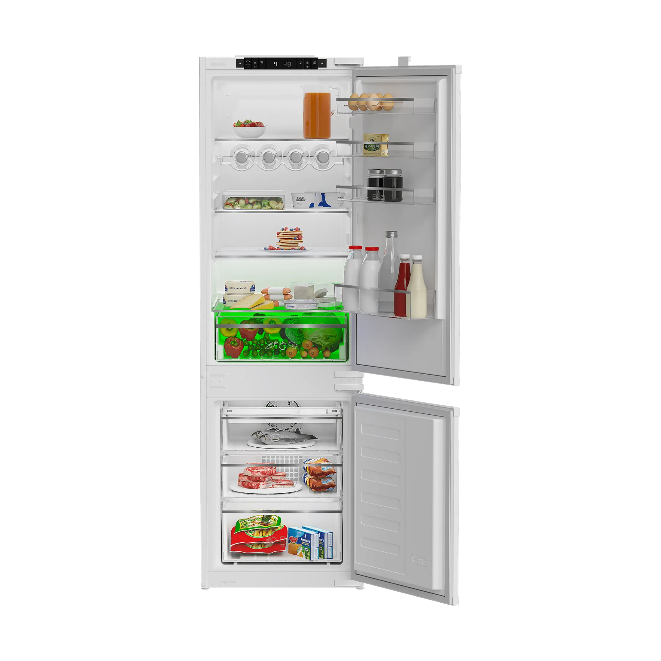Blomberg Integrated 70:30 Combi Fridge Freezer | KNE4554EVi