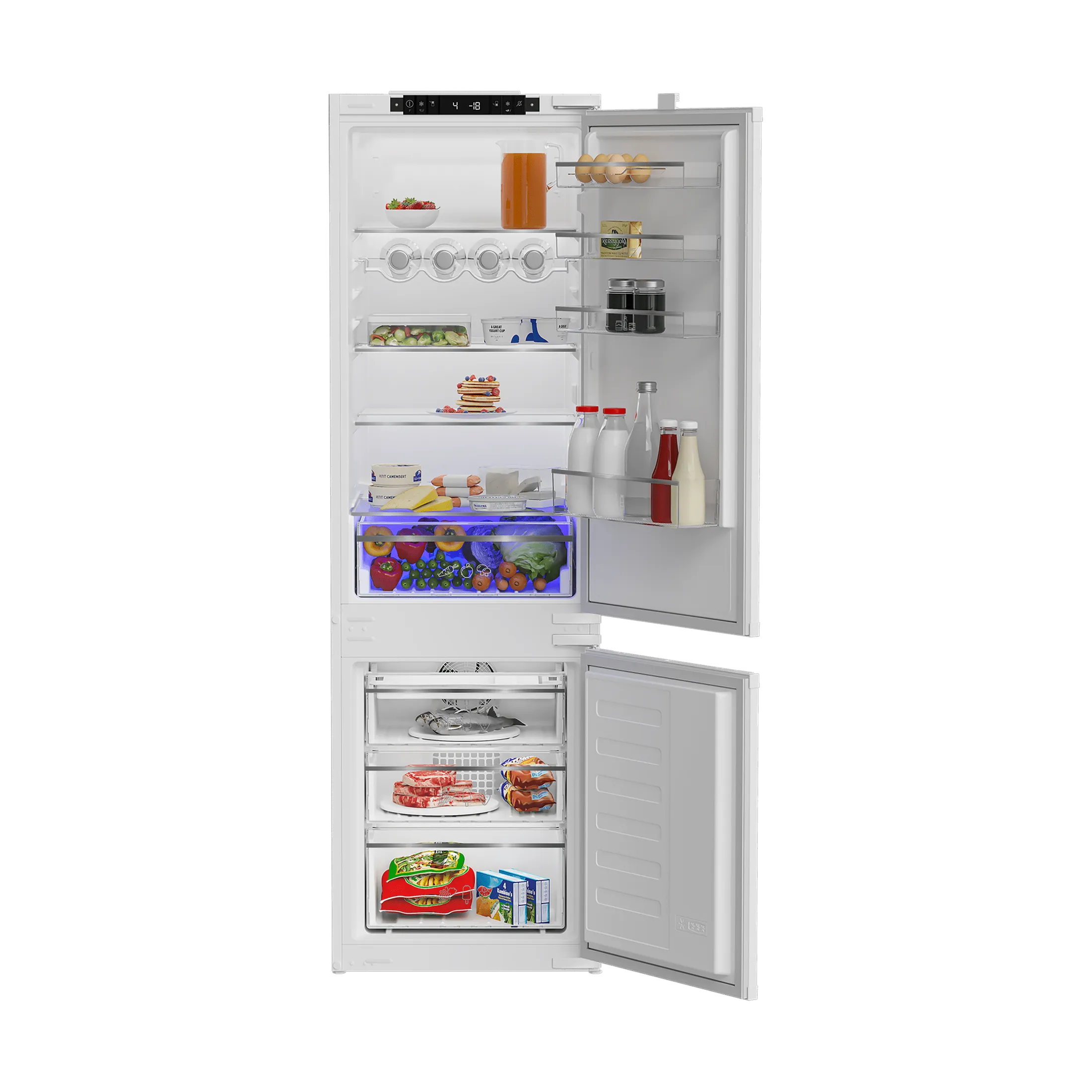 Blomberg Integrated 70:30 Combi Fridge Freezer | KNE4554EVi