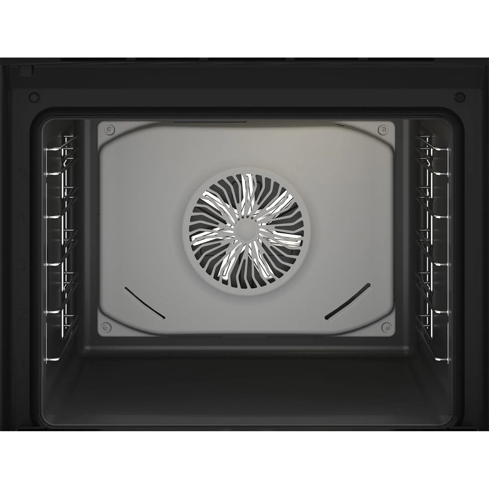 Blomberg Single Fan Oven 72L Capacity Dark Steel | ROEN9202DX