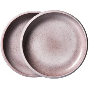 Bold & Basic Ceramics: Deep Plate Purple (Set of 2)