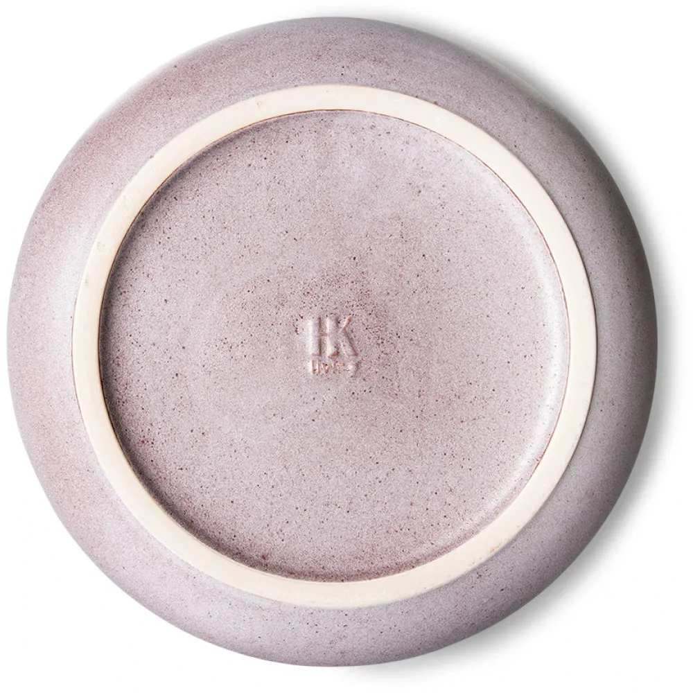 Bold & Basic Ceramics: Deep Plate Purple (Set of 2)