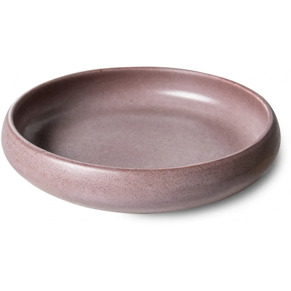 Bold & Basic Ceramics: Deep Plate Purple (Set of 2)