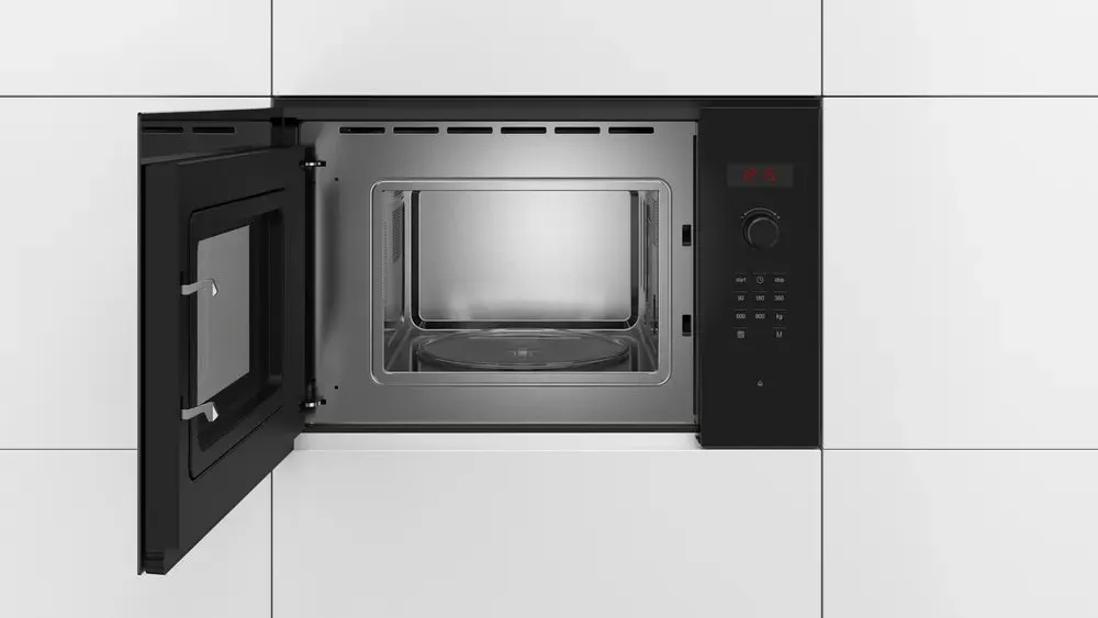 Bosch 800W Integrated Black Microwave | BFL523MB0B