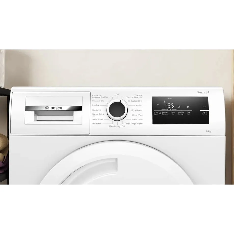 Bosch Series 4 8kg Condenser Dryer | WTN83202GB