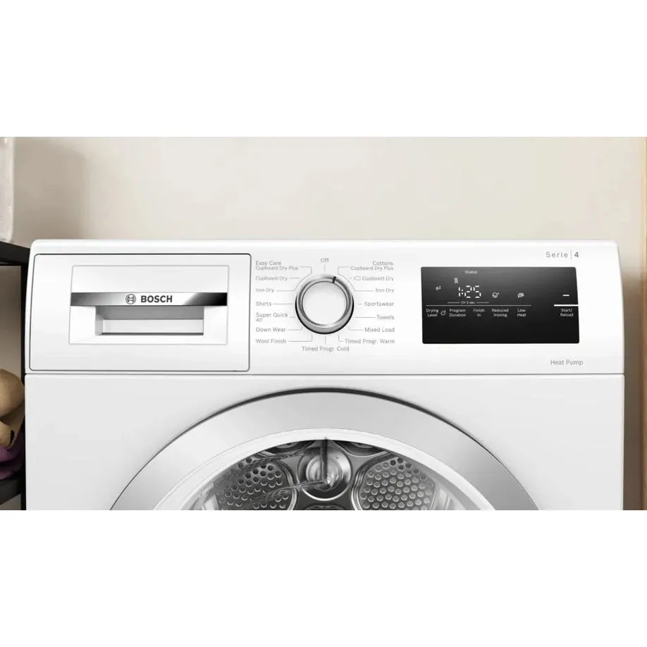 Bosch Series 4 8kg Heat Pump Tumble Dryer | WTH85223GB