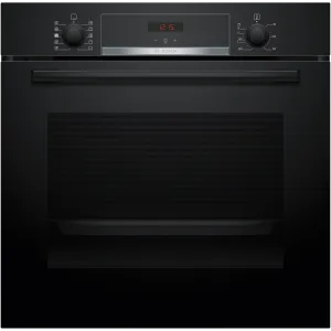 Bosch Series 4 Built-in oven with added steam function 60 x 60 cm Black | HQA534BB3B