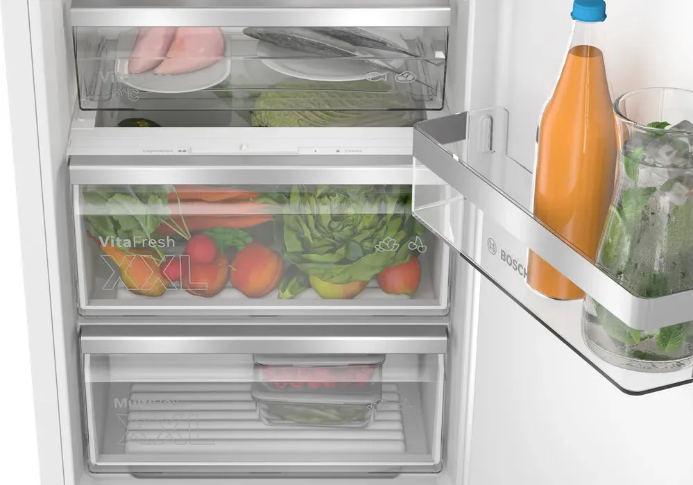 Bosch Series 6 built-in fridge 177.2 x 55.8 cm soft close flat hinge | KIR81ADD0G