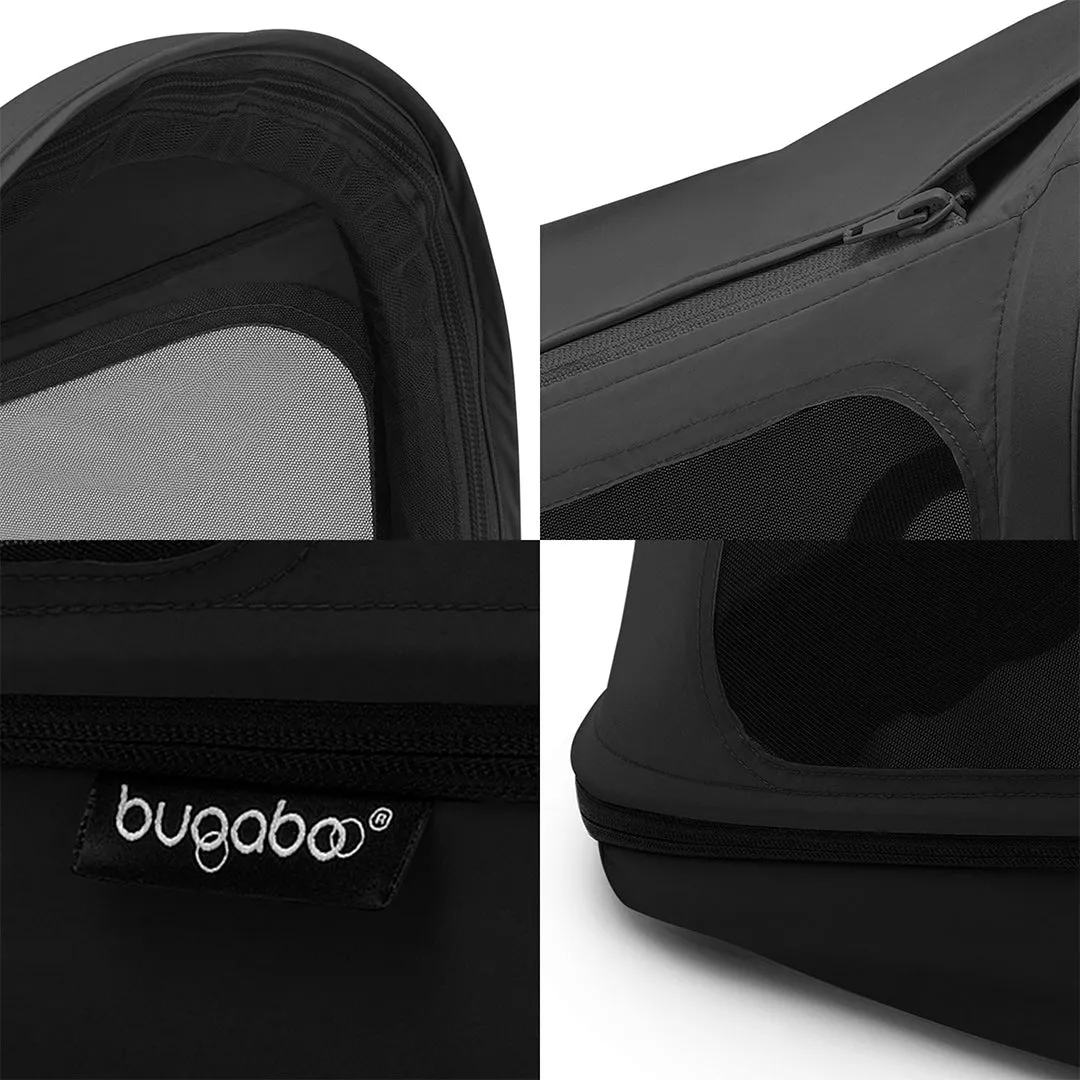 Bugaboo Donkey Breezy Sun Canopy - Midnight Black
