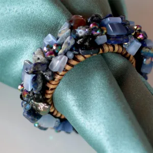 Calaisio | Jewelled Napkin Ring - Set of 4