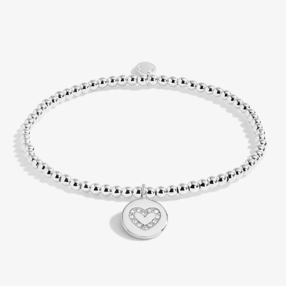 Children's Christmas A Little 'Happy Christmas Wonderful Daughter' Bracelet | Silver Plated