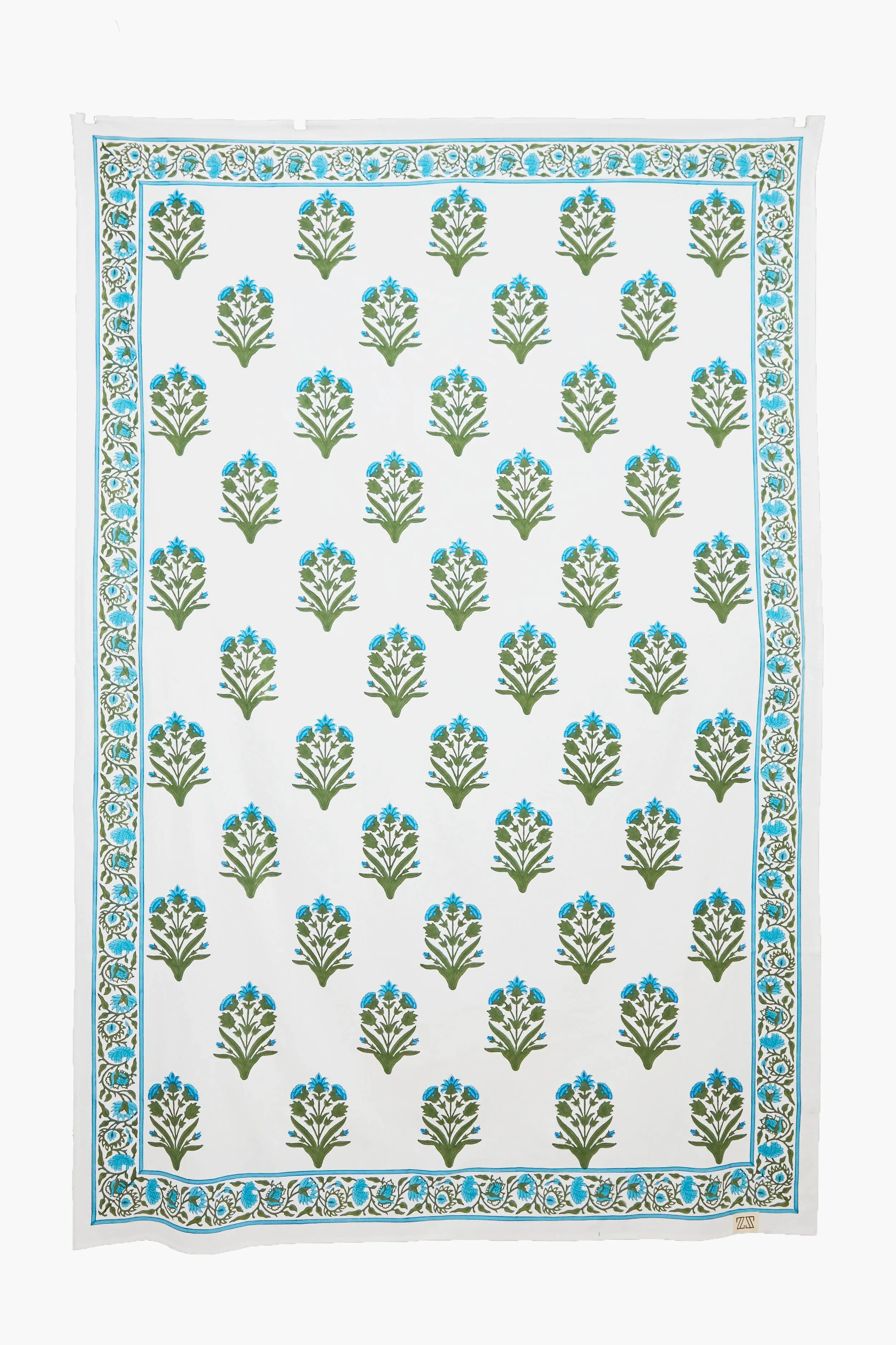 Cornflower Blue Palladio Garden Small Tablecloth