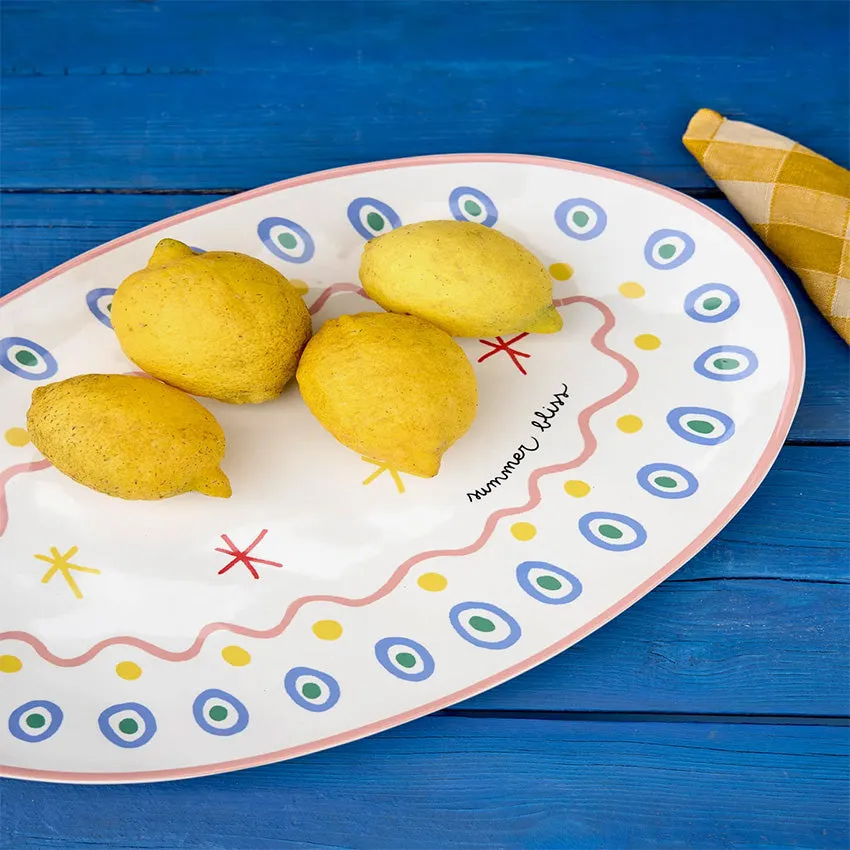 Costa Nova | Summer Bliss Oval Platter