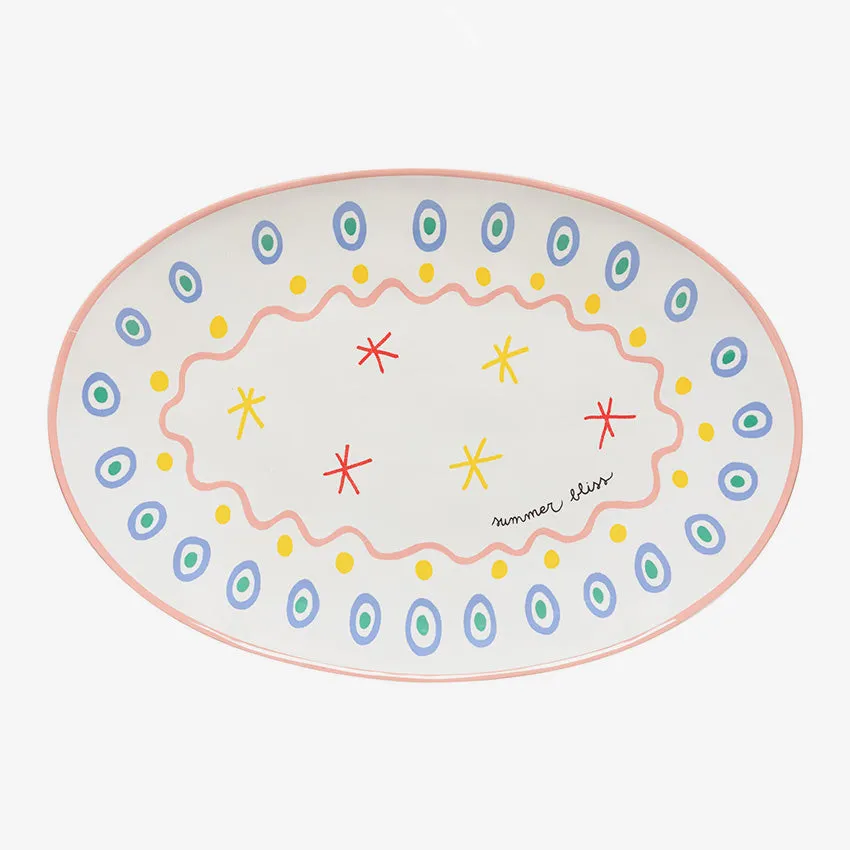 Costa Nova | Summer Bliss Oval Platter