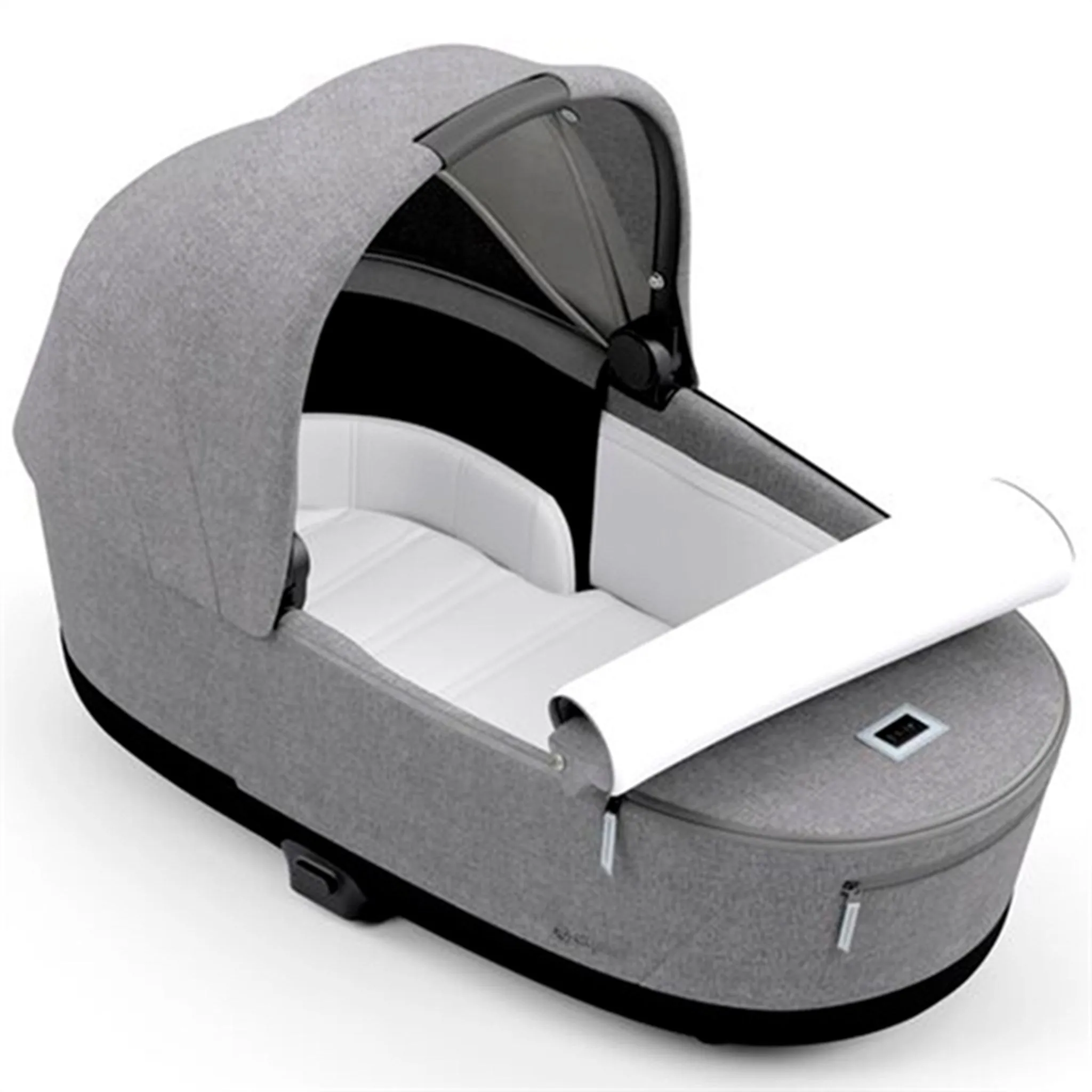 Cybex PRIAM Lux Carry Cot Plus Manhattan Grey Plus