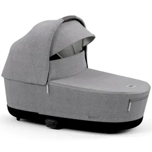 Cybex PRIAM Lux Carry Cot Plus Manhattan Grey Plus
